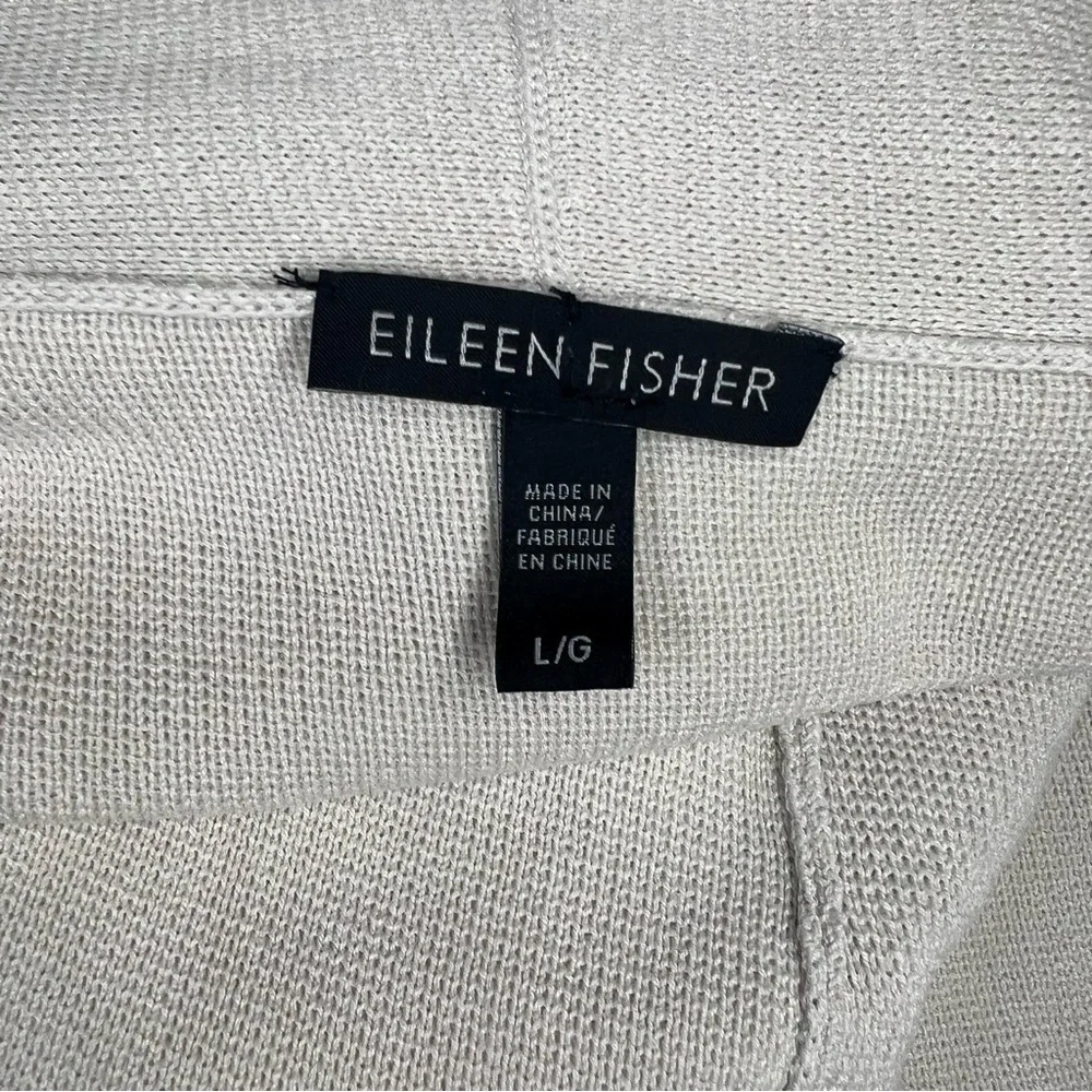 Eileen Fisher open front cardigan